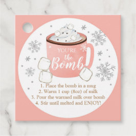 Etiquetas Para Lembrancinhas Tags de bomba de chocolate quente Você é o Cacau-B