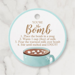 Etiquetas Para Lembrancinhas Tags de bomba de chocolate quente Você é o Cacau-B