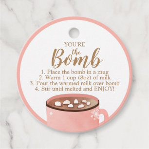Etiquetas Para Lembrancinhas Tags de bomba de chocolate Você é o cacau de bom