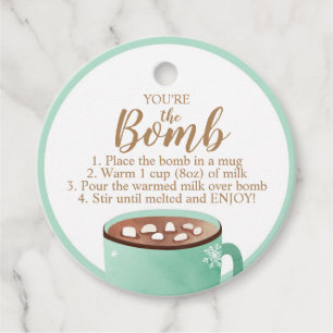 Etiquetas Para Lembrancinhas Tags de bomba de chocolate Você é o cacau de bom