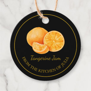 Etiquetas Para Lembrancinhas Tangerina Simples Emperrada Homemada Tangerine Tag