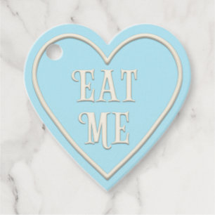 Etiquetas Para Lembrancinhas Tea Party Blue Heart Personalizado