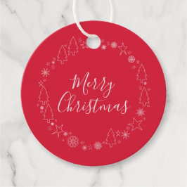 Etiquetas Para Lembrancinhas Terra Original de Natal Elegante