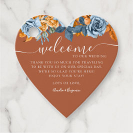 Etiquetas Para Lembrancinhas Terracotta Blue Rust Eucalyptus Bot