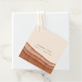 Etiquetas Para Lembrancinhas Terracotta Ombre Boho