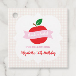 Etiquetas Para Lembrancinhas Thanks A Bushel Girls Birthday