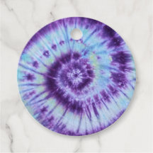 Tie Dye Tag Puro e Azul
