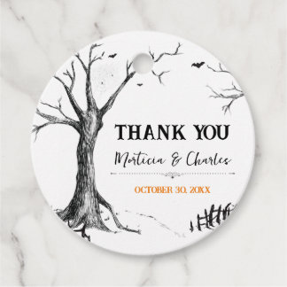 Etiquetas Para Lembrancinhas Todas as Marcas de Favor da Árvore do Halloween Ev