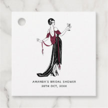 Tonalidade burgundy e dourado tema vinho vintage