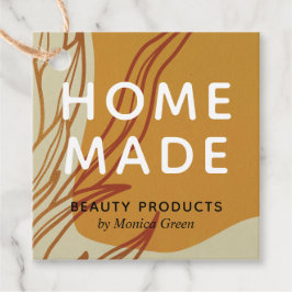 Etiquetas Para Lembrancinhas Trendy Abstrato Minimalista Homemade Beauty
