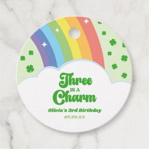 Etiquetas Para Lembrancinhas Três É Uma Festa Charm Do aniversário de 3 anos Ar