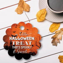 Trick de Halloween do Treat Hocus Pocus Favor Tag