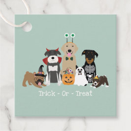 Etiquetas Para Lembrancinhas Trick Ou Trate Figurinos Felizes De Pet De Hallowe