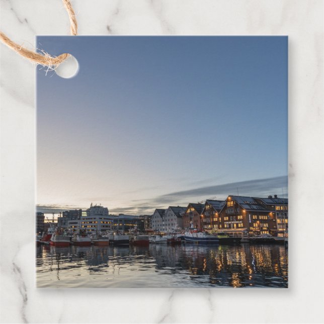 Etiquetas Para Lembrancinhas Tromso Norway (Frente)