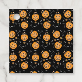 Etiquetas Para Lembrancinhas Truque De Abóbora Feliz De Halloween Ou Balde De T