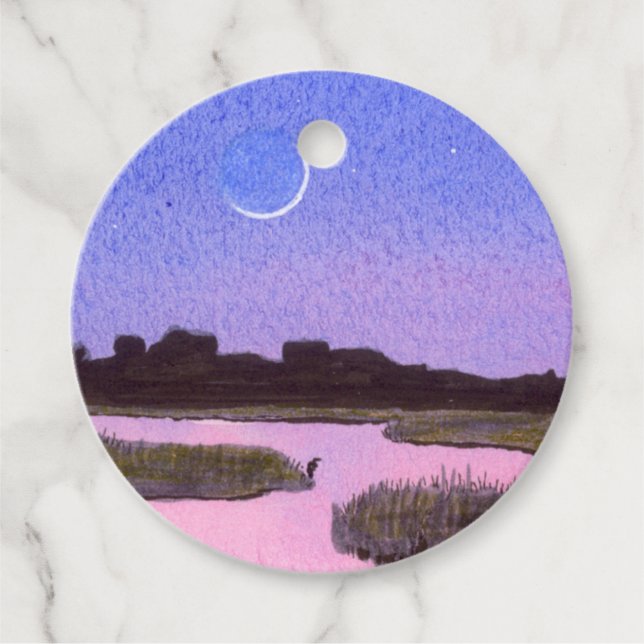 Etiquetas Para Lembrancinhas Twilight Marsh (Frente)