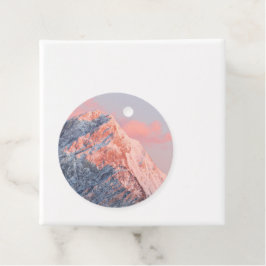 Etiquetas Para Lembrancinhas Última luz solar na montanha Storžič, Eslovênia