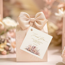 Etiquetas Para Lembrancinhas Últimos Boots Rodeio Floral Chuveiro de Noiva Caub