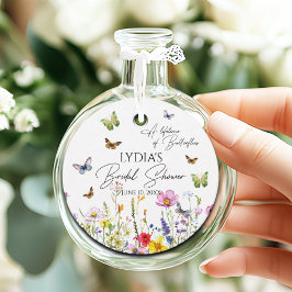 Etiquetas Para Lembrancinhas Um Lifetime de Borboletas Chá de Noiva de Flores S