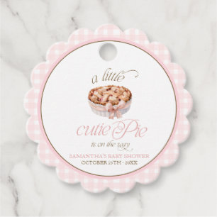 Etiquetas Para Lembrancinhas Um Pequeno Bolo Personalizado para Chás de Bebê