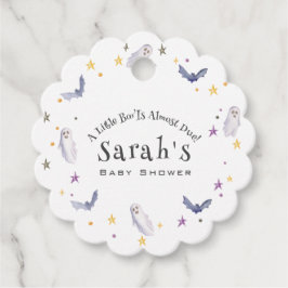 Etiquetas Para Lembrancinhas Um Pequeno Boo Está Quase Para O Chá de fraldas De