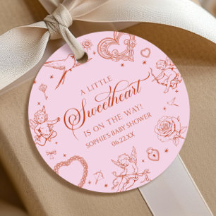 Etiquetas Para Lembrancinhas Um Pequeno Dia dos Namorados Baby Shower