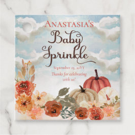 Etiquetas Para Lembrancinhas Um Pequeno Pumpkin | Garota Floral