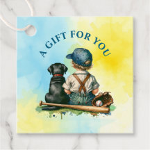 Um presente para você | Chá de fraldas de Baseball