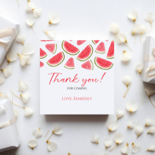 Etiquetas Para Lembrancinhas Uma Em Uma Marca De Aniversário De Melão, Melancia