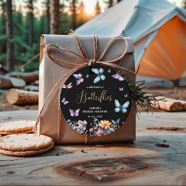 Etiquetas Para Lembrancinhas Uma vida inteira de borboletas Mesa de Chá de Pane