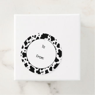 Etiquetas Para Lembrancinhas Vacas de Fazenda de País Bonito