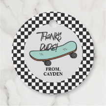 Vamos De Skateboard Escolha-O Aniversário Obrigado