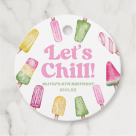 Etiquetas Para Lembrancinhas Vamos Retro-Coletor Cor-de-rosa-resfriamento Festa