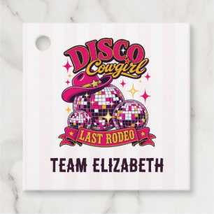 Etiquetas Para Lembrancinhas Vaqueira Disco Último Rodeio Personalizado