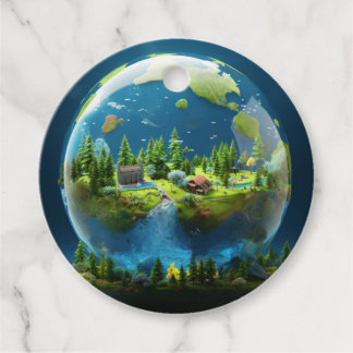 Etiquetas Para Lembrancinhas "Verde a Terra, segura o amanhã da nossa nação.