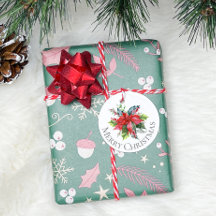 Verde aquarela para o Natal