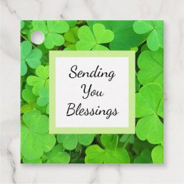 Etiquetas Para Lembrancinhas Verde Fecha Bíblia de Prosperidade de Fotos Verso 