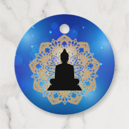 Etiquetas Para Lembrancinhas Vesak Day Buddha e Mandala Vaisakha Purnima