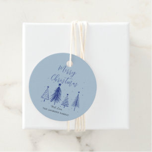 Etiquetas Para Lembrancinhas Vetor de Árvore de Natal Feliz Natal