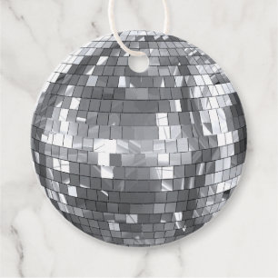 Etiquetas Para Lembrancinhas Vibes da Feliz de Natal do Disco Ball