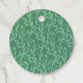 Etiquetas Para Lembrancinhas Victorian Sage Green Paisley Como Design