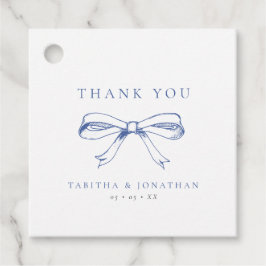 Etiquetas Para Lembrancinhas Vintage Blue Arco Weding - Obrigado