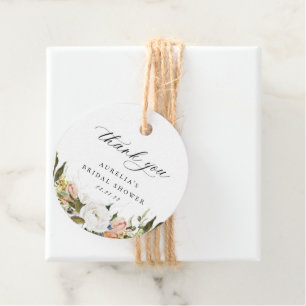 Etiquetas Para Lembrancinhas Vintage Botanical Floral Obrigado