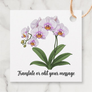 Etiquetas Para Lembrancinhas Vintage Botanical Hibiscus Flower edit
