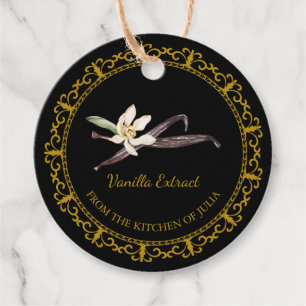 Etiquetas Para Lembrancinhas Vintage Homemade Vanilla Extract Hang Tag