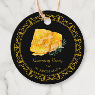Etiquetas Para Lembrancinhas Vintage Honeycomb Rosemary Mel Hang