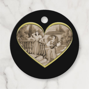 Etiquetas Para Lembrancinhas Vintage Romance casal, amor de homem e mulher