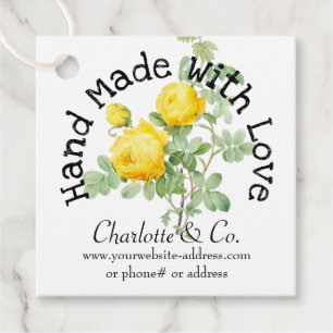 Etiquetas Para Lembrancinhas Vintage Rosa com produtos de amor - Obrigado