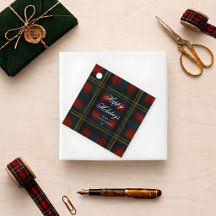 Vintage Vermelho e Verde Tartan Preppy Feriado