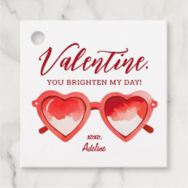 Etiquetas Para Lembrancinhas Você Brilha Os Meus Namorados De Óculos De Sol